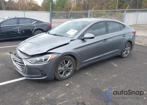 2018 Hyundai Elantra Value Edition z USA, uszkodzony, nr VIN 5NPD84LF4JH346378